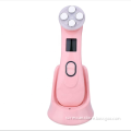 Professional Home RF Lifting Skin Care Anti Aging Device Face Lift Device 5 Colors LED Photon Therapy Rechargeable